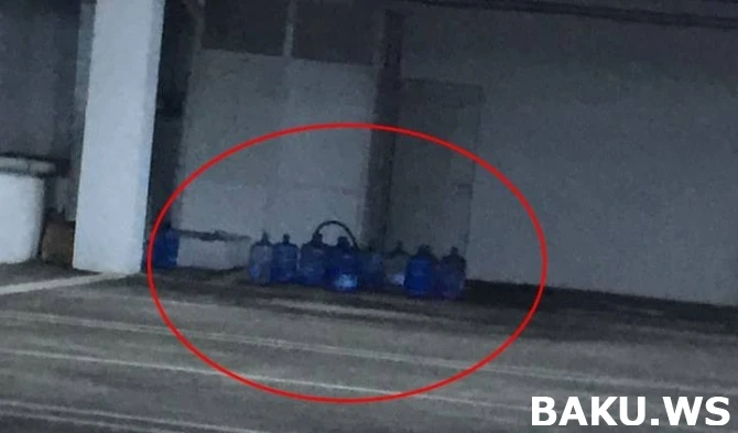 Скандал в бакинской школе с годовой оплатой 8 тысяч AZN: Воду в диспенсер наполняют из шланга (фото)
