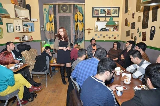 Şairlərlə Gözdən Əlillər üçün Respublika Kitabxanası üzvlərinin görüşü keçirildi - FOTOLAR