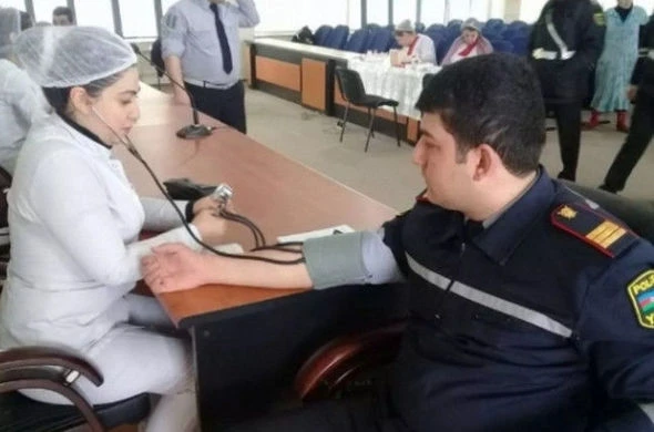 Azərbaycan polisindən daha bir nümunəvi addım – FOTO