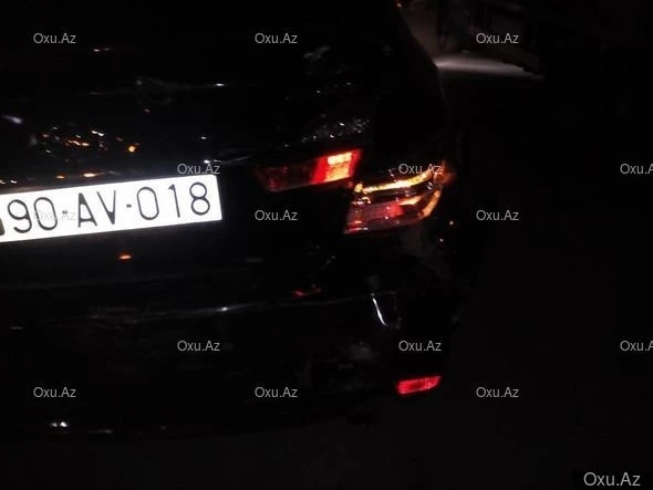 В Баку столкнулись 9 автомобилей (фото)
