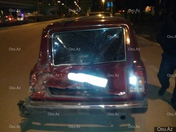 В Баку столкнулись 9 автомобилей (фото)