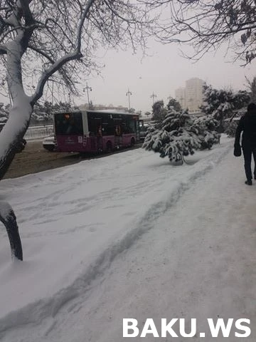 Баку оделся в белый наряд (фото, видео)