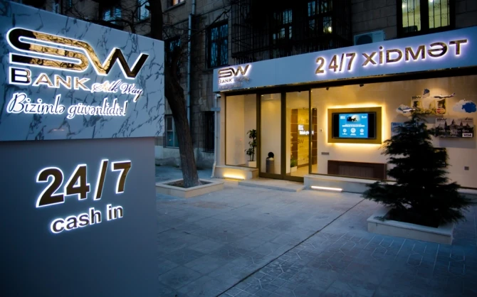 «Bank Silk Way» 24/7 rejimində xidmət göstərən «Elektron şöbə» istifadəyə verib
