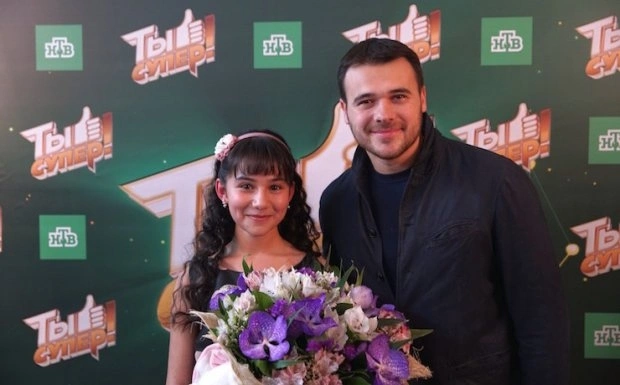 Emin Ağalarov balaca Xoşqədəmi dəstəklədi  (FOTO)
