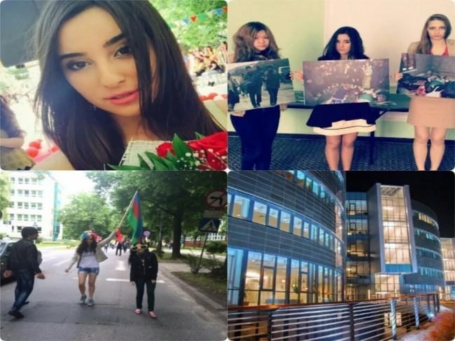 Азербайджанская студентка добилась увольнения армянского преподавателя (фото)