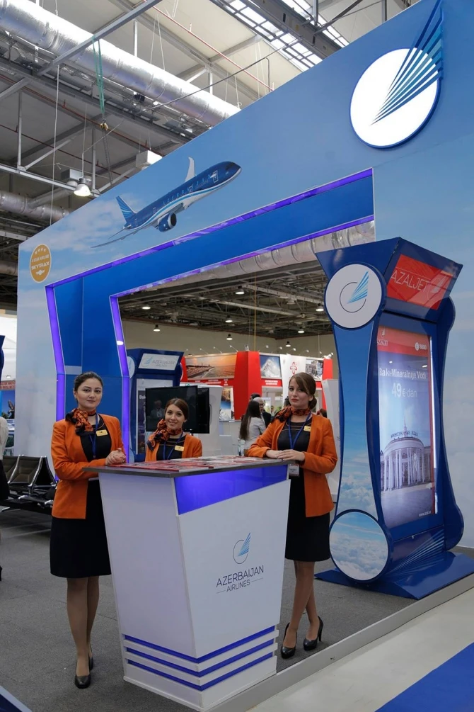 AZAL разыграет авиабилеты на выставке AITF-2017