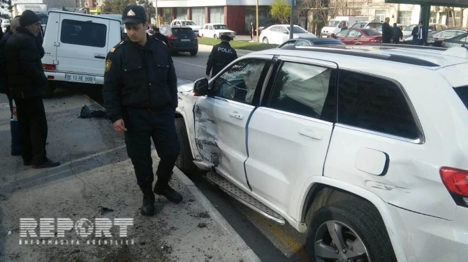 В Баку столкнулись 