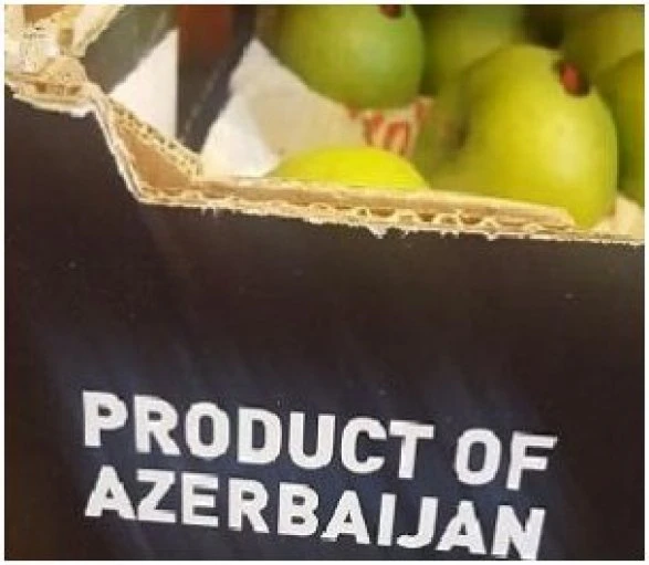 В Армении в спешке уничтожают яблоки из Азербайджана (фото)