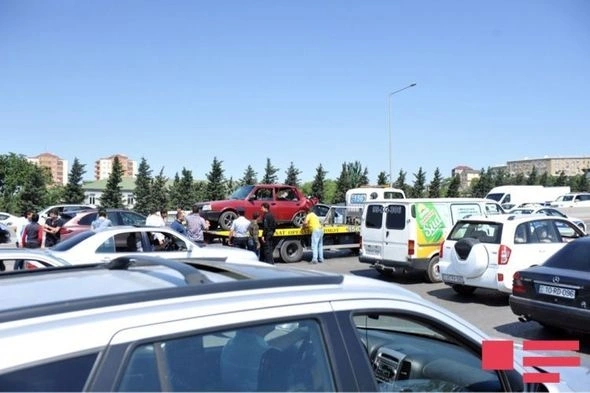 Bakı-Sumqayıt yolunda ağır qəza – FOTO
