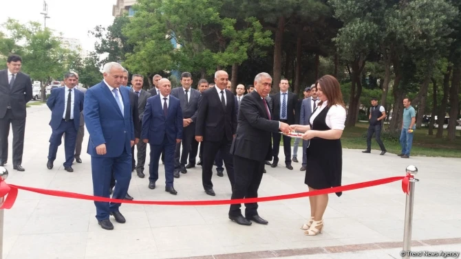 Открылся подземный пешеходный переход на одном из проспектов Баку (фото)