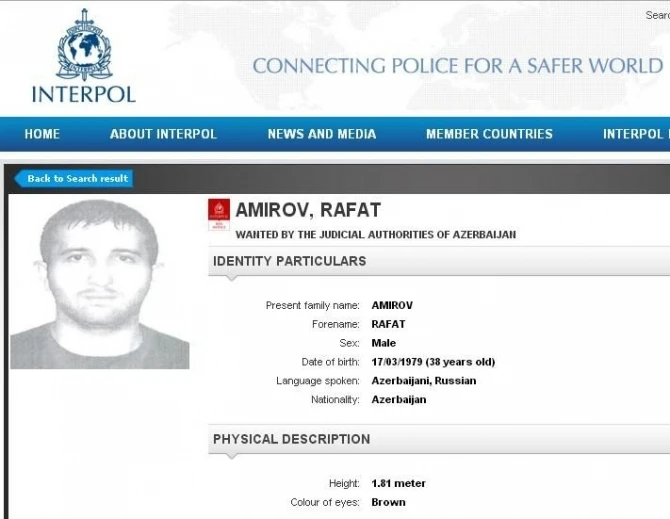 Азербайджан объявил в международный розыск 5 человек (фото)