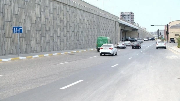 Masazır dairəsində sıxlığı azaltmaq üçün yeni yol hissəsi yaradıldı - VİDEO/FOTO