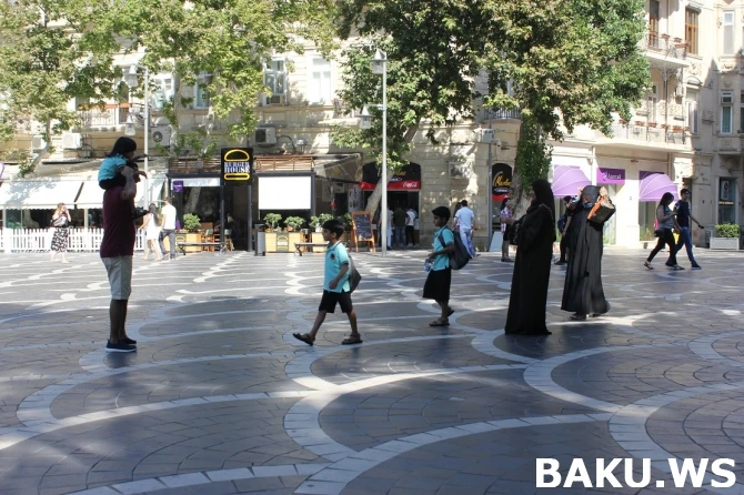 Bakıya gələn ərəb turist: 