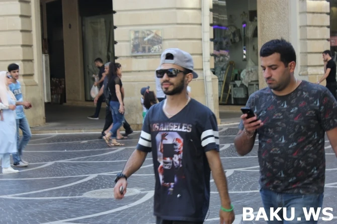 Bakıya gələn ərəb turist: 