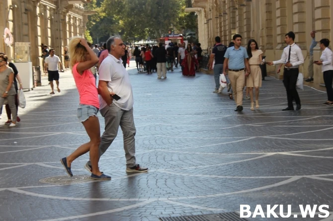 Bakıya gələn ərəb turist: 