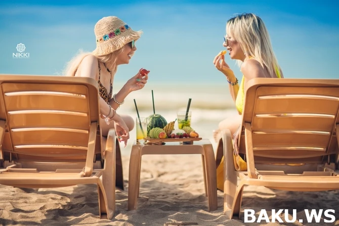 Azərbaycanlı modellərin Nikki beach-də istirahət görüntüləri (FOTO)