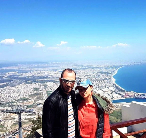 Ramilin ukraynalı xanımı ilə FOTOLARI
