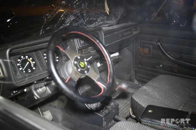 На дороге Баку-Сумгайыт автомобиль насмерть сбил пешехода (фото)