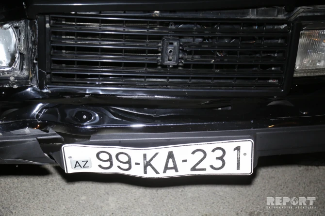 На дороге Баку-Сумгайыт автомобиль насмерть сбил пешехода (фото)