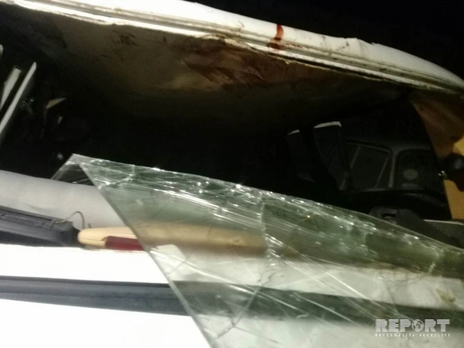 Bakıda zəncirvari qəza baş verib, 10 nəfər yaralanıb, 1 körpə ölüb (FOTO)
