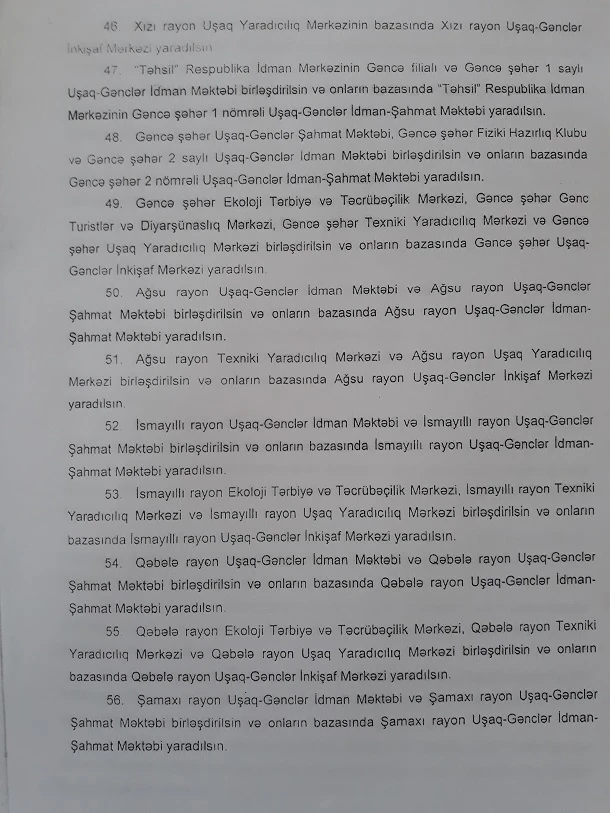 Nazir bir əmrlə  300-dən çox müəssisəni ləğv etdi - yüzlərlə insan işsiz qalacaq