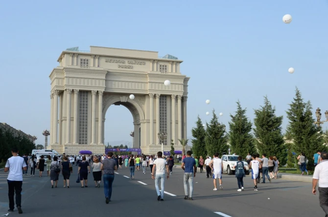 Забит Самедов, Мадат Гулиев, Роя на марафоне (фото)