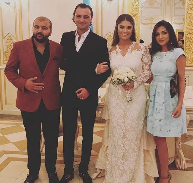 Dövlət Dəniz Administrasiyasının rəisinin oğlu Həzi Aslanovun qızı ilə evləndi (FOTO)