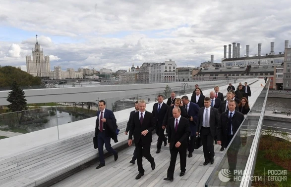 Путин на открытии проекта азербайджанской компании (фото)