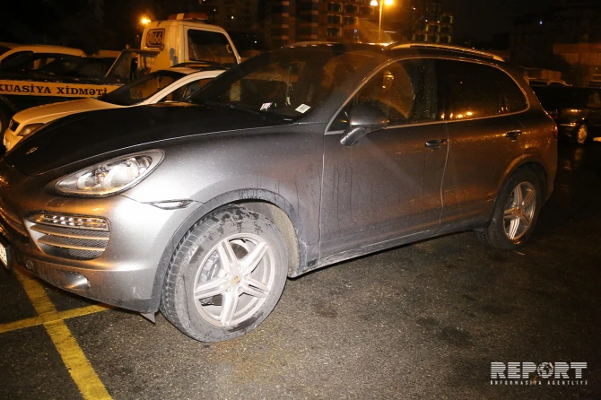 Наложен арест на Porsche Пярвин Абыевой, автомобиль увезен на штрафную площадку (фото)