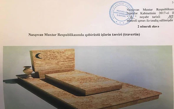 Naxçıvanda dəbdəbəli qəbir daşları qadağan edildi – FOTO