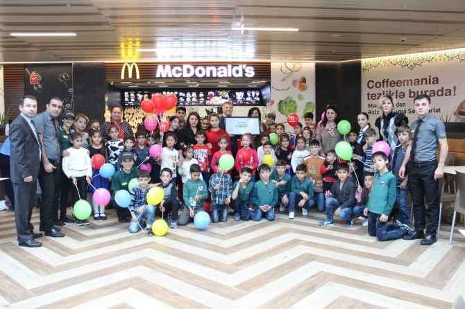 Новый ресторан McDonald's теперь в Гяндже!