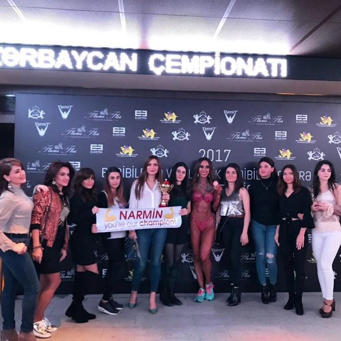 Определилась чемпионка Азербайджана по фитнес-бикини (видео)