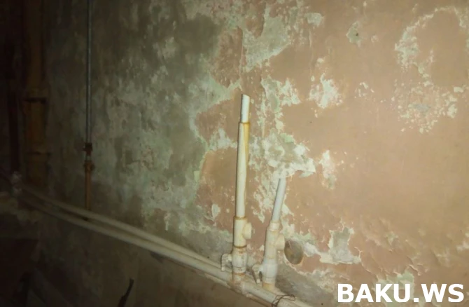 Bakının mərkəzində problem - Baş mühəndis sakinləri hədələdi (VİDEO)