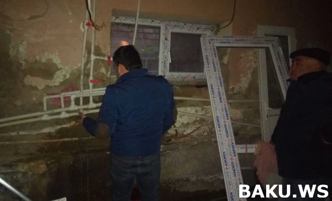 Bakının mərkəzində problem - Baş mühəndis sakinləri hədələdi (VİDEO)
