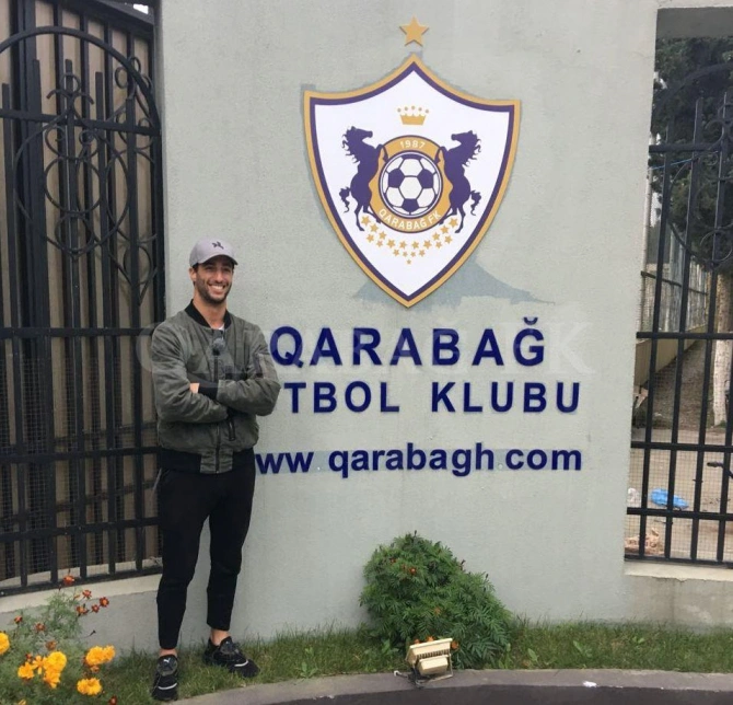 “Qarabağ”ın axşam məşqində sürpriz qonaq - FOTO