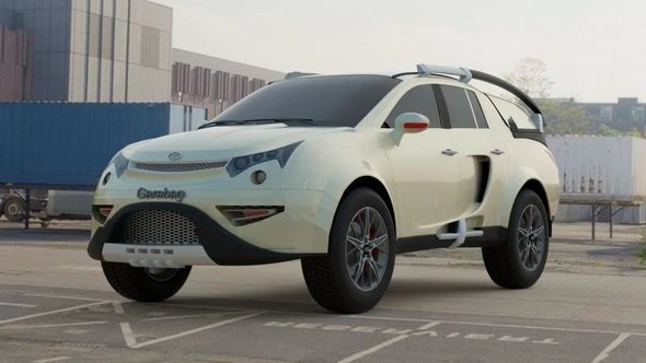 Azərbaycanlı gənc “Qarabağ” avtomobil modelinin dizaynını hazırladı – VİDEO/FOTO