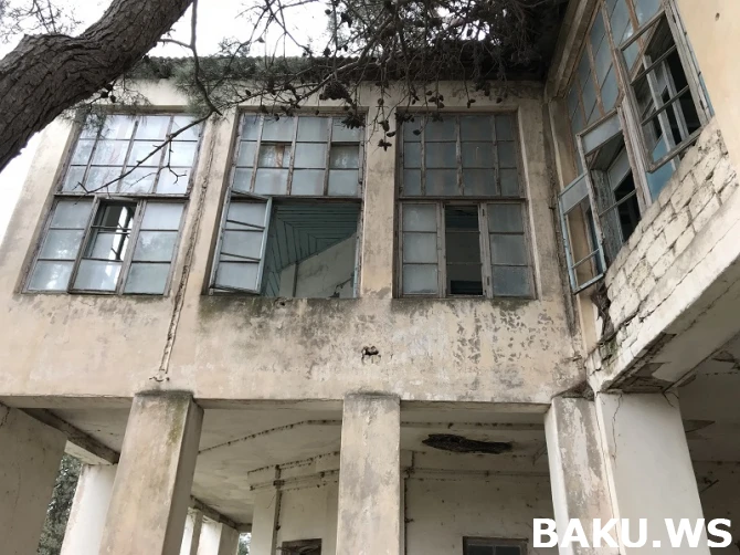 Вилла бакинского миллионера Зейналабдина Тагиева на грани разрушения (видео)