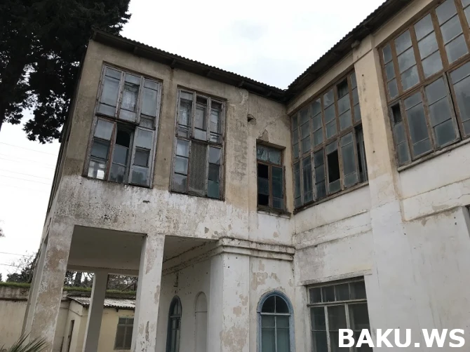 Вилла бакинского миллионера Зейналабдина Тагиева на грани разрушения (видео)