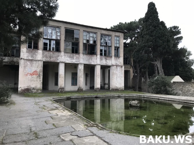 Вилла бакинского миллионера Зейналабдина Тагиева на грани разрушения (видео)