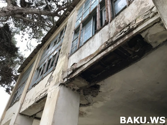 Вилла бакинского миллионера Зейналабдина Тагиева на грани разрушения (видео)