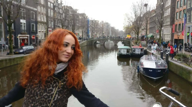 Dubayda məşq edən azərbaycanlı xanım döyüşçü Badr Hari ilə görüşdü (FOTO)