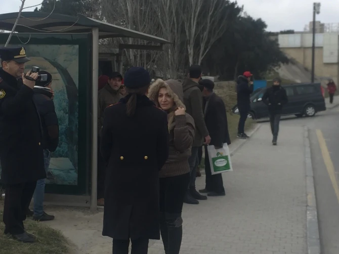 YPX-dən bir İLK: Xanım polislər reydə başladı - VİDEO/FOTO