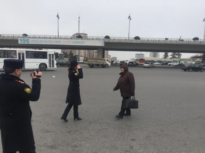 YPX-dən bir İLK: Xanım polislər reydə başladı - VİDEO/FOTO