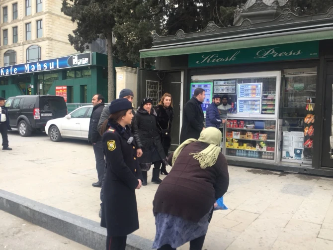 YPX-dən bir İLK: Xanım polislər reydə başladı - VİDEO/FOTO