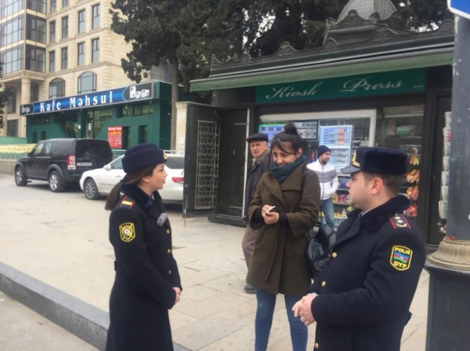 YPX-dən bir İLK: Xanım polislər reydə başladı - VİDEO/FOTO