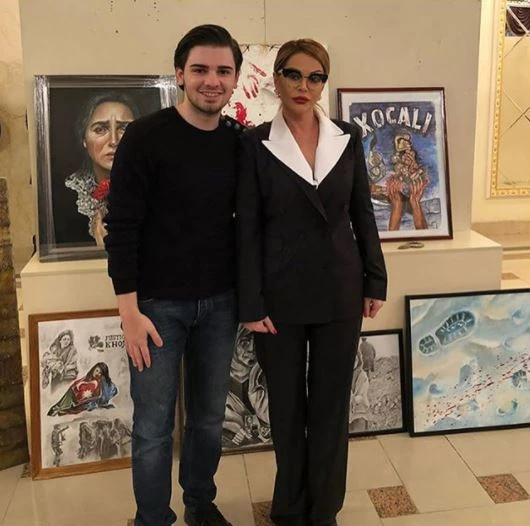 Сын Мадата Гулиева встретился с Айгюн Кязымовой (фото) Сын Мадата Гулиева встретился с Айгюн Кязымовой (фото)