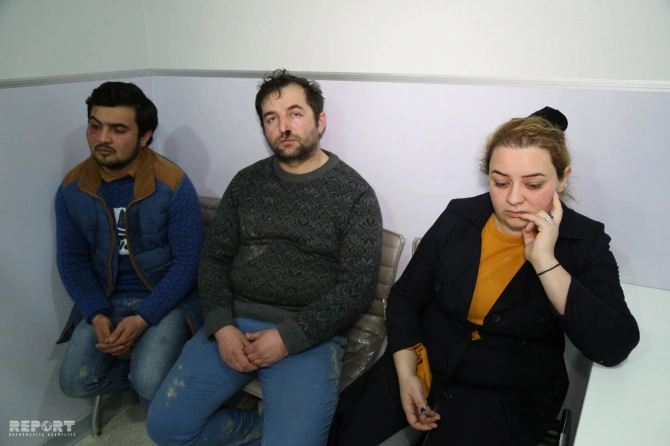 В Баку произошла драка с участием 20 человек, пострадала беременная женщина (фото)