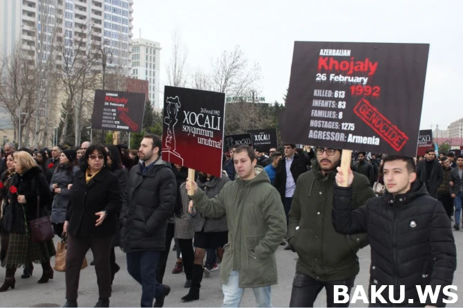 В Азербайджане чтят память жертв Ходжалинского геноцида - ФОТОСЕССИЯ