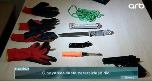 Azərbaycanda cinayətkar dəstə tutuldu - Tərkibində qadın da var - VİDEO/FOTO
