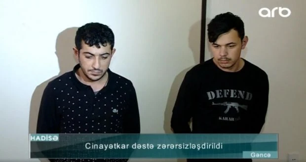 Azərbaycanda cinayətkar dəstə tutuldu - Tərkibində qadın da var - VİDEO/FOTO